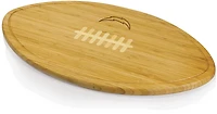 Picnic Time Los Angeles Chargers Kickoff XL Football Cutting Board and Serving Tray