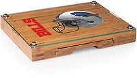 Picnic Time Buffalo Bills Concerto Glass Top Cheese Cutting Board and Tools Set