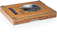 Picnic Time Dallas Cowboys Concerto Glass Top Cheese Cutting Board and Tools Set