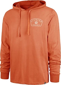 '47 Clemson Tigers Men's Dusted Overhand River Jersey Long Sleeve Hooded Top