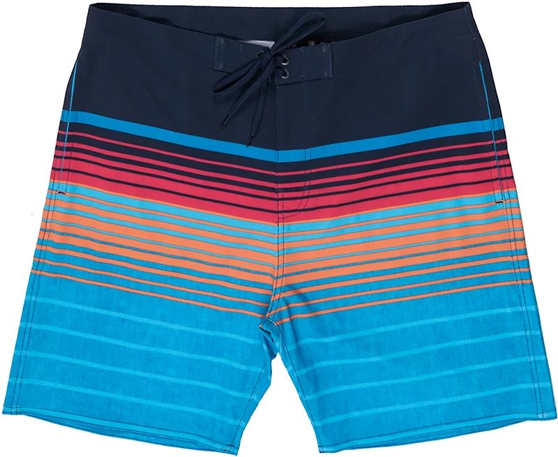 Burnside Men's Multi Stripe Stretch Boardshorts 8 in.