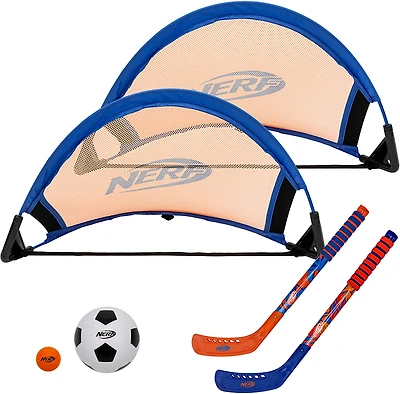 NERF Indoor 3-in-1 Mini Goal Sport Set