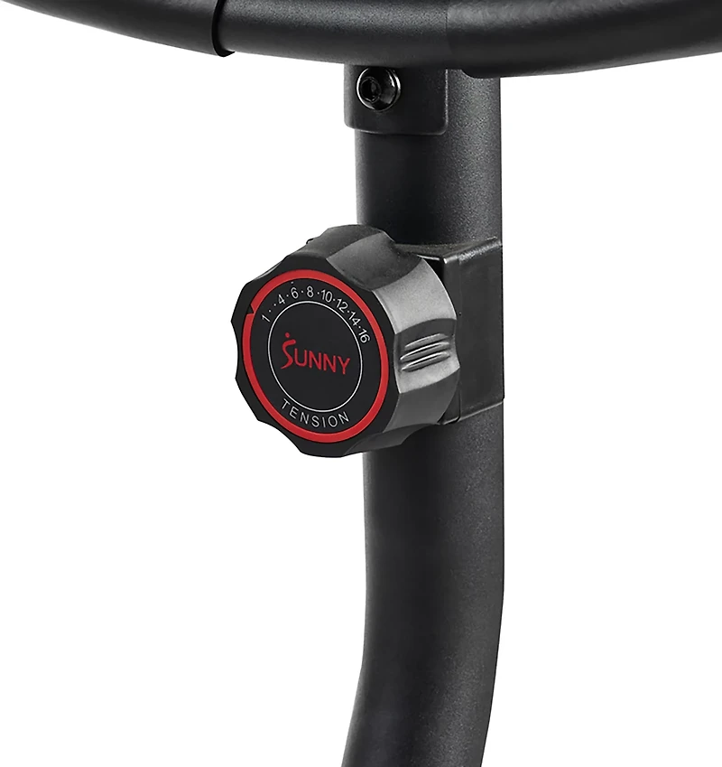 Sunny Health & Fitness Smart Magnetic Resistance Upright Exercise Bike