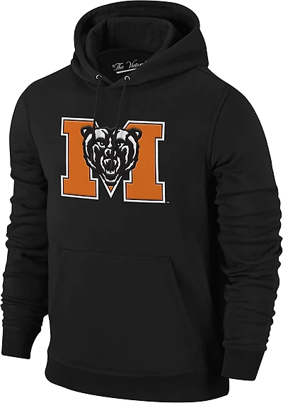 WILDCAT RETRO Men's Mercer Bears Mascot Tackle Twill Hoodie