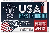 Mystery Tackle Box USA Bass Fishing Lure Kit