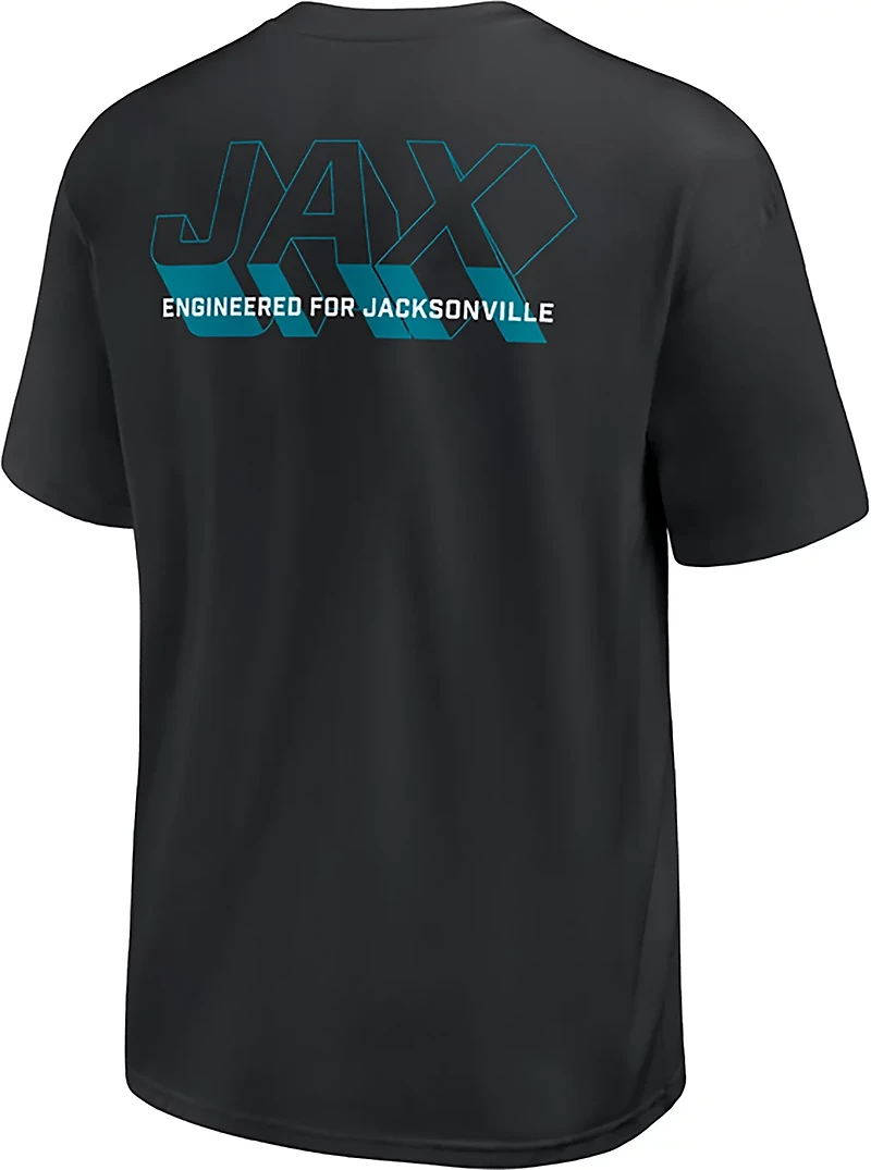 Nike Men's Jacksonville Jaguars Essential Heavy Max 90 Short Sleeve T-Shirt
