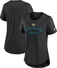 Nike Women's Jacksonville Jaguars Triblend Fashion Top