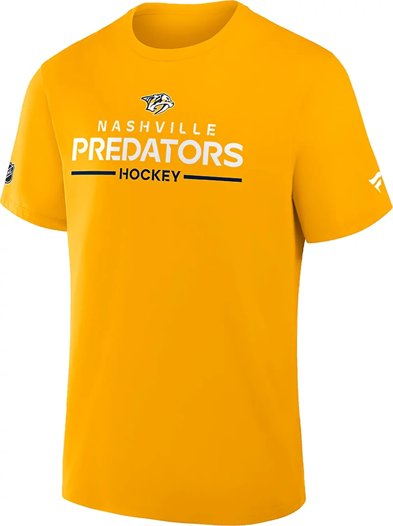 Fanatics Men's Predators Authentic Pro Primary T-shirt