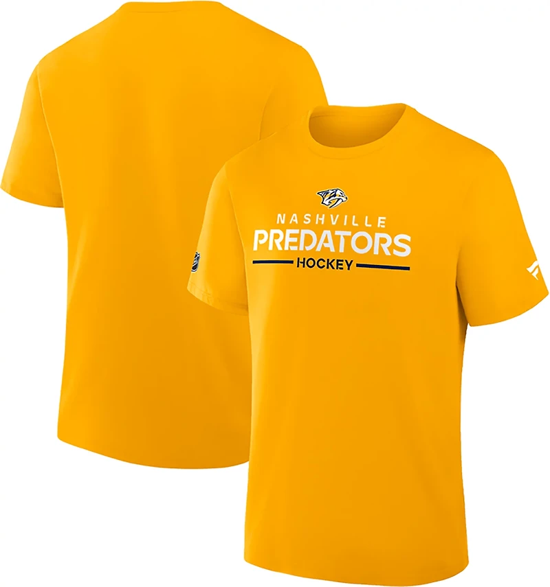 Fanatics Men's Predators Authentic Pro Primary T-shirt