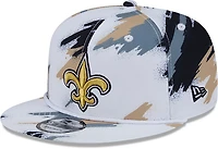 New Era Adults' New Orleans Saints 9FIFTY OTC Paint Cap