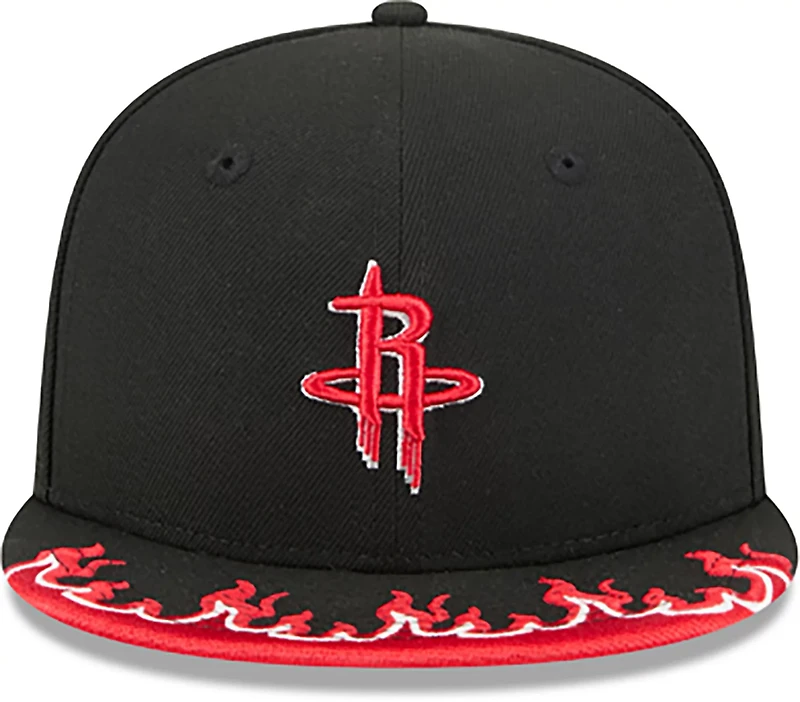 New Era Kids' Houston Rockets 9FIFTY Flame Cap