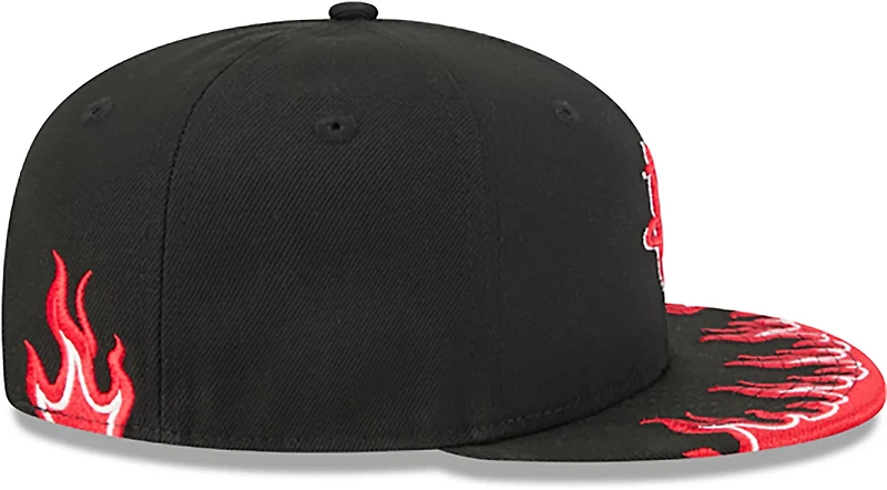 New Era Kids' Houston Rockets 9FIFTY Flame Cap