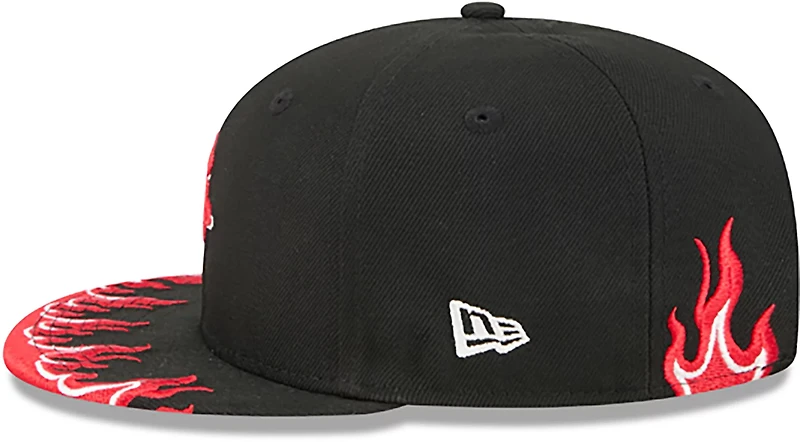 New Era Kids' Houston Rockets 9FIFTY Flame Cap