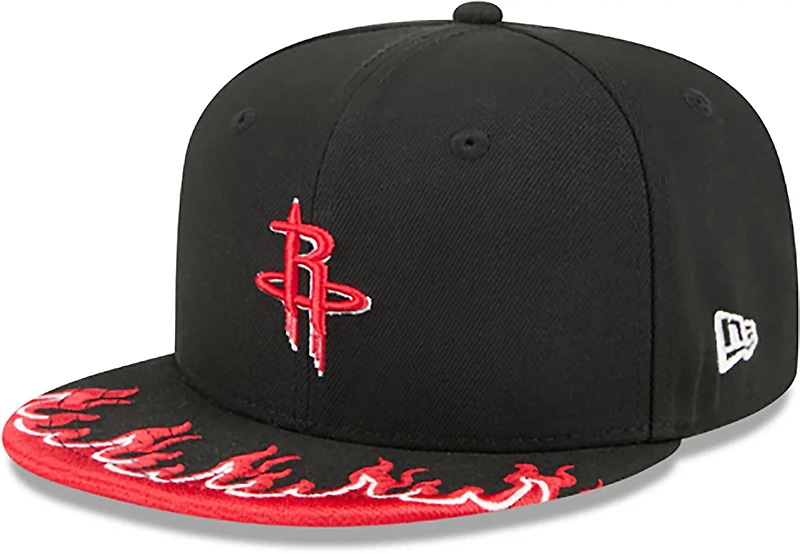 New Era Kids' Houston Rockets 9FIFTY Flame Cap