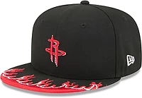 New Era Kids' Houston Rockets 9FIFTY Flame Cap