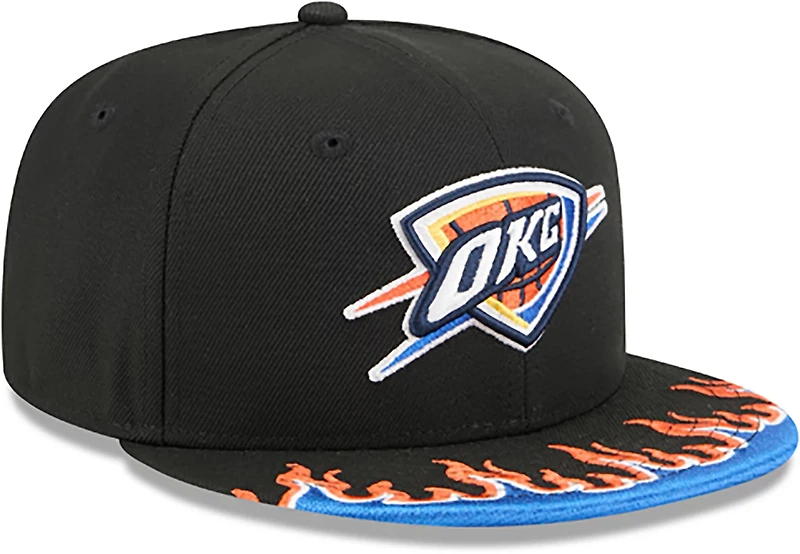 New Era Kids' Oklahoma City Thunder 9FIFTY Flame Cap