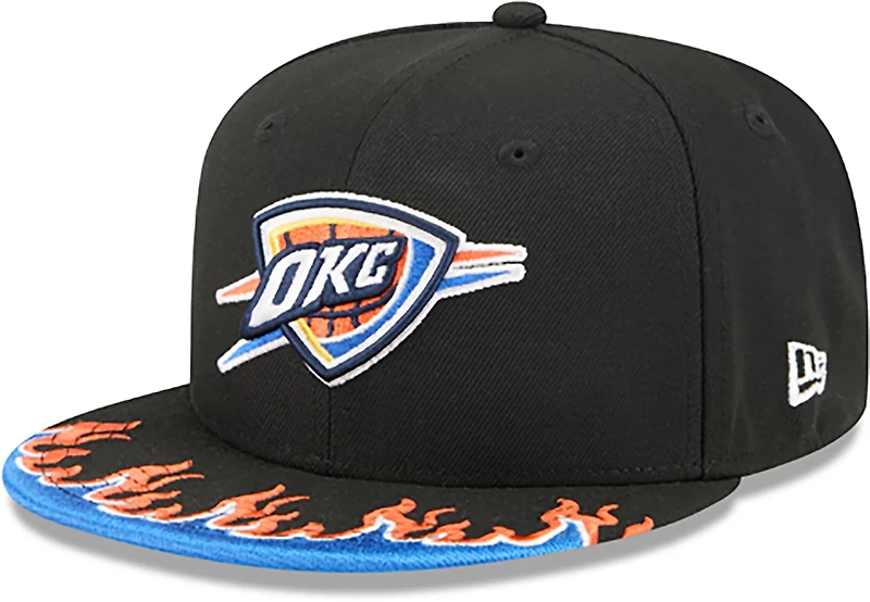 New Era Kids' Oklahoma City Thunder 9FIFTY Flame Cap