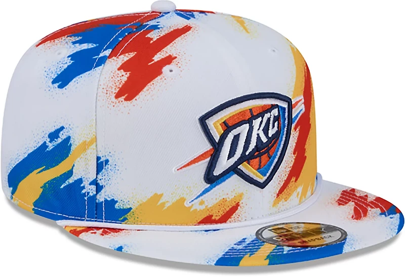 New Era Adults' Oklahoma City Thunder 9FIFTY Paint Cap