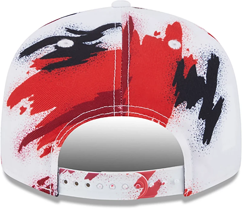 New Era Adults' Houston Rockets 9FIFTY Paint Cap