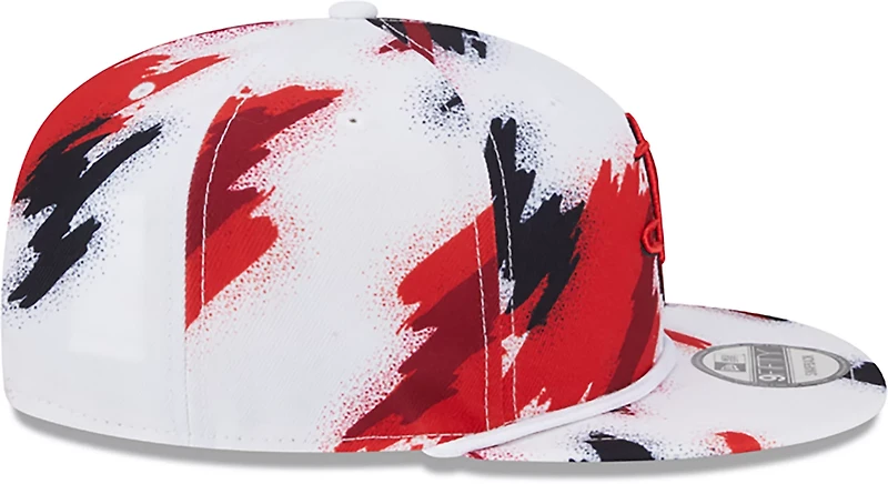 New Era Adults' Houston Rockets 9FIFTY Paint Cap