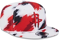 New Era Adults' Houston Rockets 9FIFTY Paint Cap
