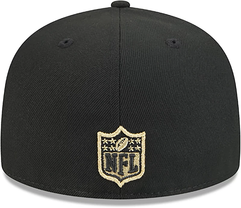 New Era Men's Saints Break Black OTC 59FIFTY Cap