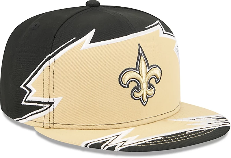 New Era Men's Saints Break Black OTC 59FIFTY Cap