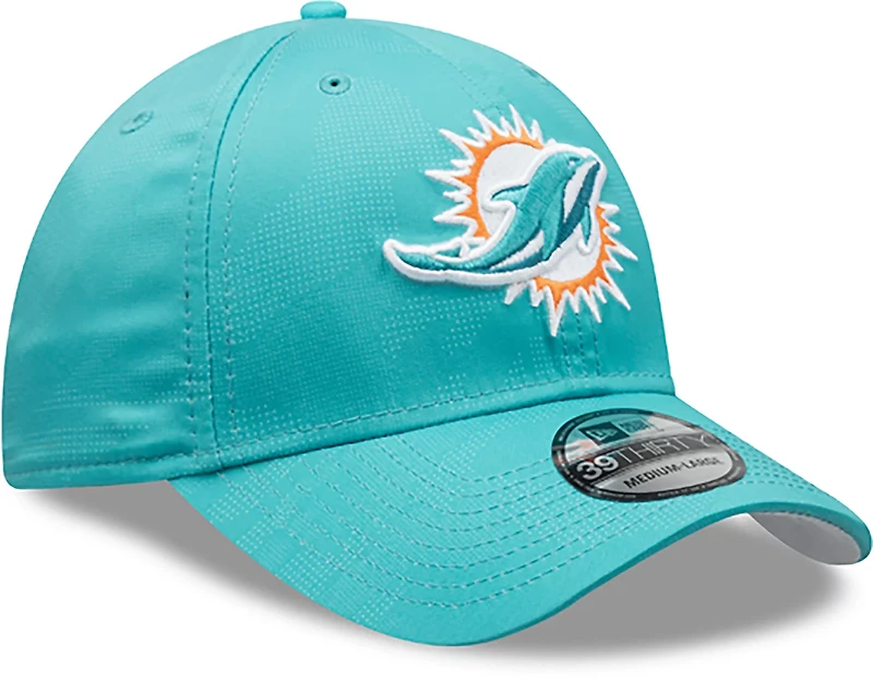 New Era Men's Dolphins Tonal Camo OTC 39THIRTY Cap