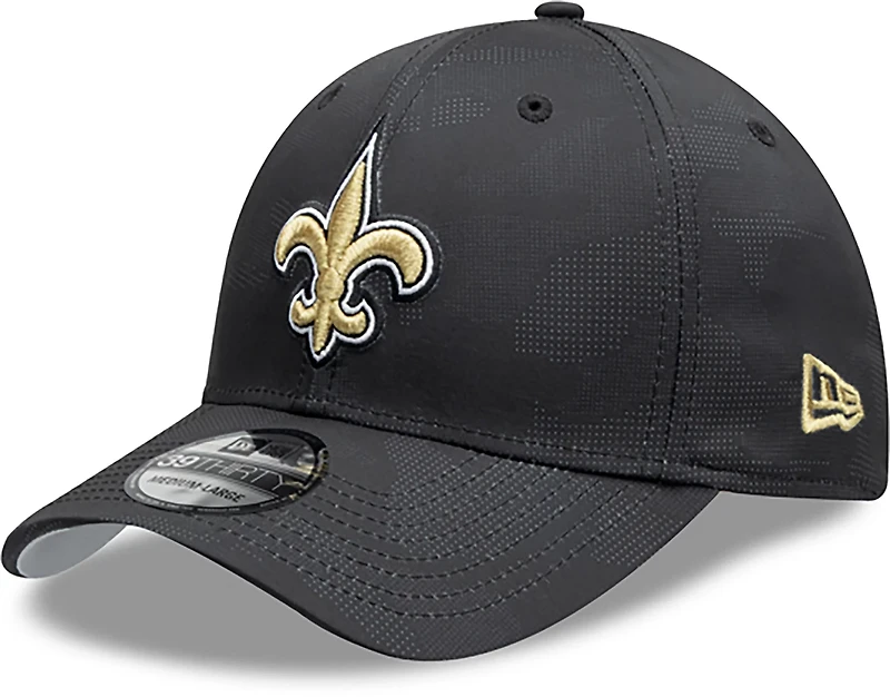 New Era Men's Orleans Saints Tonal Camo OTC 39THIRTY Cap