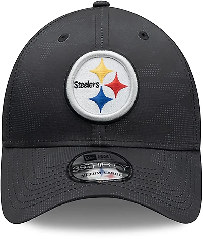New Era Men's Steelers Tonal Camo OTC 39THIRTY Cap