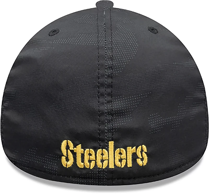 New Era Men's Steelers Tonal Camo OTC 39THIRTY Cap
