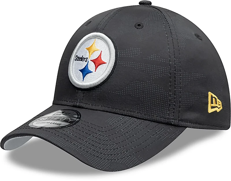 New Era Men's Steelers Tonal Camo OTC 39THIRTY Cap