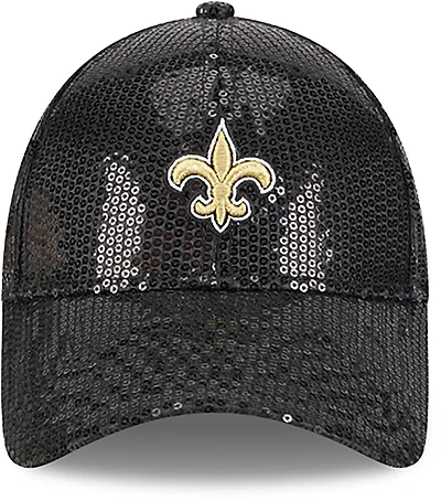 New Era Women’s New Orleans Saints Sequin OTC 9FORTY Cap