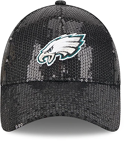 New Era Women's Eagles Sequin OTC 9Forty Cap