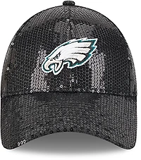 New Era Women's Eagles Sequin OTC 9Forty Cap