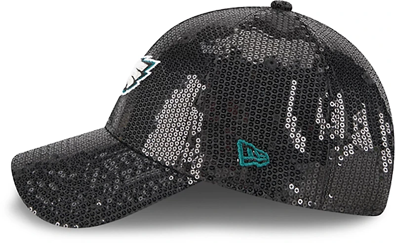 New Era Women's Eagles Sequin OTC 9Forty Cap