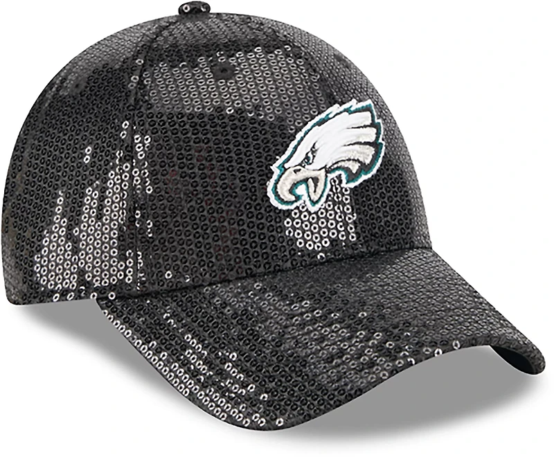 New Era Women's Eagles Sequin OTC 9Forty Cap