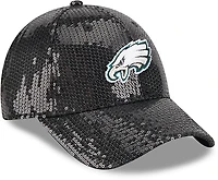 New Era Women's Eagles Sequin OTC 9Forty Cap