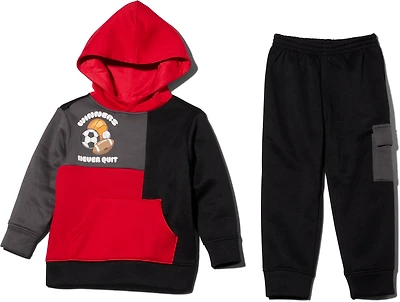 BCG Toddler Boys' Color Block Hoodie Set