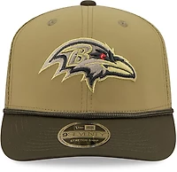New Era Men's Ravens 25 Salute to Service 9SEVENTY Cap