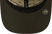 New Era Men's Ravens 25 Salute to Service 9SEVENTY Cap