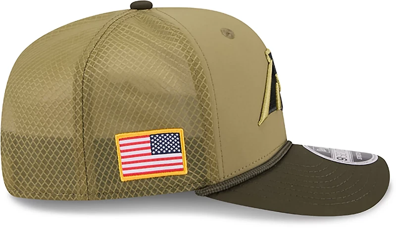 New Era Men's Panthers 25 Salute to Service 9SEVENTY Cap