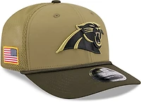 New Era Men's Panthers 25 Salute to Service 9SEVENTY Cap