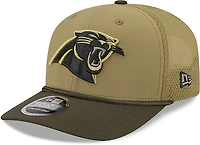 New Era Men's Panthers 25 Salute to Service 9SEVENTY Cap