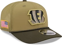 New Era Men's Bengals 25 Salute to Service 9SEVENTY Cap