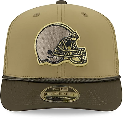 New Era Men's Browns 25 Salute to Service 9SEVENTY Cap
