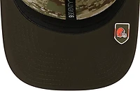 New Era Men's Browns 25 Salute to Service 9SEVENTY Cap