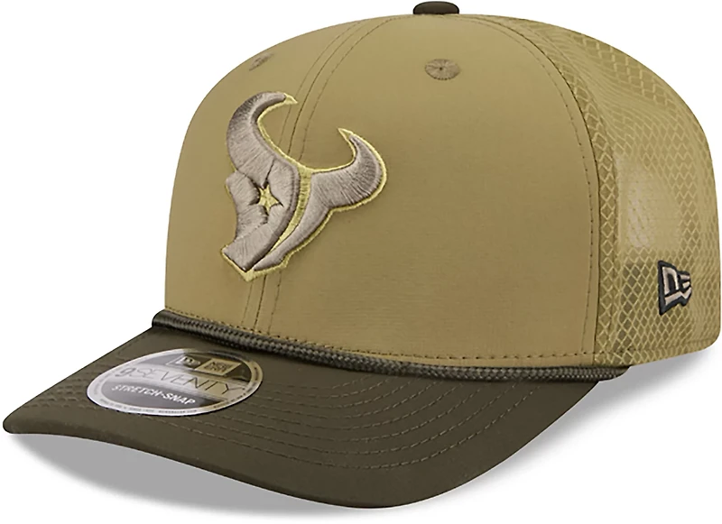 New Era Men's Texans 25 Salute to Service 9SEVENTY Cap
