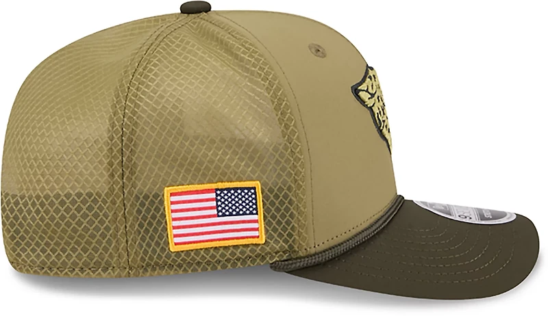 New Era Men's Jaguars 25 Salute to Service 9SEVENTY Cap