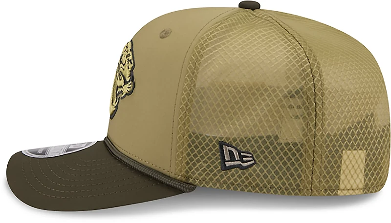 New Era Men's Jaguars 25 Salute to Service 9SEVENTY Cap